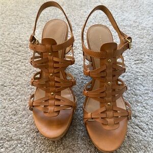 Ivanka Trump Strappy Wedges